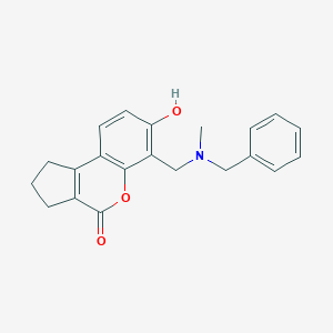 6-[(Benzyl-methyl-amino)-methyl]-7-hydroxy-2,3-dihydro-1H-cyclopenta[c]chromen-4