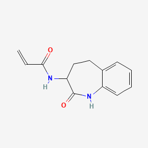 N-(2-Oxo-1,3,4,5-tetrahydro-1-benzazepin-3-yl)prop-2-enamide