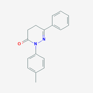 molecular formula C17H16N2O B257762 2-(4-methylphenyl)-6-phenyl-4,5-dihydro-3(2H)-pyridazinone 
