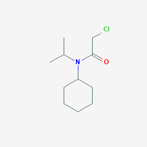 molecular formula C11H20ClNO B2577787 2-Chloro-N-cyclohexyl-N-isopropyl-acetamide CAS No. 32322-31-9