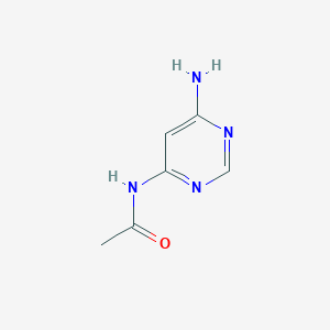 B2577796 N-(6-aminopyrimidin-4-yl)acetamide CAS No. 89533-23-3
