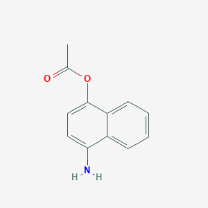 molecular formula C12H11NO2 B2577815 4-氨基萘-1-基乙酸酯 CAS No. 858186-27-3