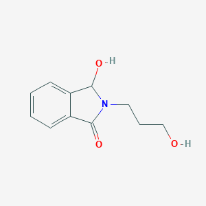 molecular formula C11H13NO3 B257784 3-Hydroxy-2-(3-hydroxypropyl)-1-isoindolinone 