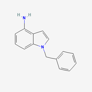 molecular formula C15H14N2 B2577905 1-benzyl-1H-indol-4-amine CAS No. 81038-32-6