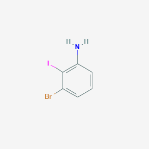 molecular formula C6H5BrIN B2578001 3-Bromo-2-iodoaniline CAS No. 150908-00-2