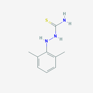 molecular formula C9H13N3S B257801 2-(2,6-Dimethylphenyl)hydrazinecarbothioamide 