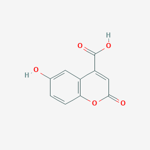 2-Oxo-6-hydroxy-2H-1-benzopyran-4-carboxylic acid
