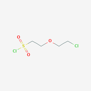 molecular formula C4H8Cl2O3S B2578034 2-(2-氯乙氧基)乙磺酰氯 CAS No. 1226423-91-1