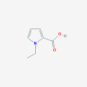 molecular formula C7H9NO2 B2578046 1-乙基-1H-吡咯-2-羧酸 CAS No. 4778-76-1