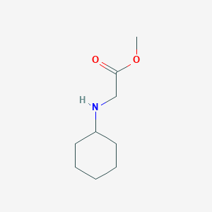 molecular formula C9H17NO2 B2578053 Methyl 2-(cyclohexylamino)acetate CAS No. 40447-13-0