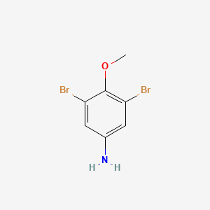 molecular formula C7H7Br2NO B2578182 3,5-二溴-4-甲氧基苯胺 CAS No. 41727-70-2