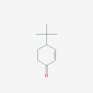 molecular formula C10H16O B2578183 2-Cyclohexen-1-one, 4-(1,1-dimethylethyl)- CAS No. 937-07-5