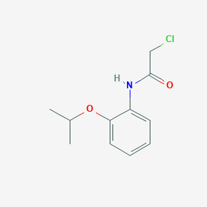 molecular formula C11H14ClNO2 B2578209 2-chloro-N-(2-isopropoxyphenyl)acetamide CAS No. 81949-35-1