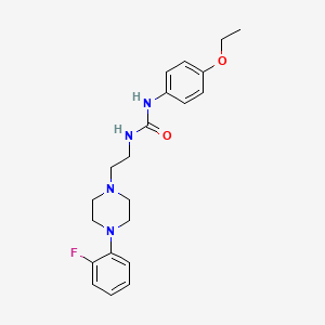 N-(4-ethoxyphenyl)-N'-{2-[4-(2-fluorophenyl)piperazin-1-yl]ethyl}urea