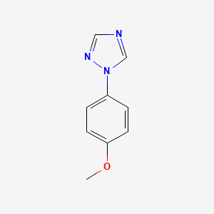 molecular formula C9H9N3O B2578233 1-(4-甲氧基苯基)-1H-1,2,4-三唑 CAS No. 68377-33-3