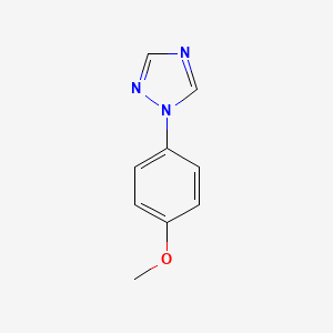 molecular formula C9H9N3O B2578233 1-(4-Methoxyphenyl)-1H-1,2,4-Triazol CAS No. 68377-33-3