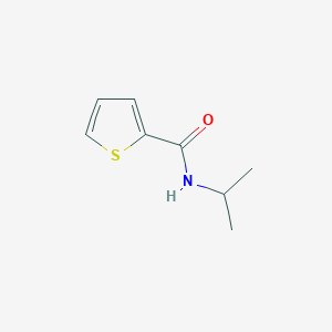 molecular formula C8H11NOS B2578240 N-(propan-2-il)tiofeno-2-carboxamida CAS No. 260449-44-3