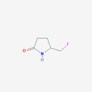 5-(Iodomethyl)-2-pyrrolidinone