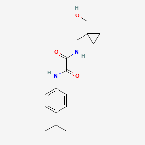 N1-((1-(hydroxymethyl)cyclopropyl)methyl)-N2-(4-isopropylphenyl)oxalamide