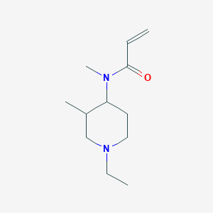 N-(1-Ethyl-3-methylpiperidin-4-yl)-N-methylprop-2-enamide