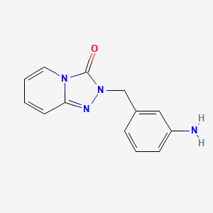 2-[(3-aminophenyl)methyl]-2H,3H-[1,2,4]triazolo[4,3-a]pyridin-3-one