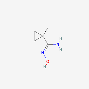 N'-Hydroxy-1-methylcyclopropane-1-carboximidamide