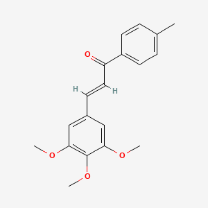 molecular formula C19H20O4 B2578690 (2E)-1-(4-methylphenyl)-3-(3,4,5-trimethoxyphenyl)prop-2-en-1-one CAS No. 940291-94-1