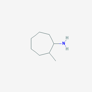 molecular formula C8H17N B2578735 2-Methylcycloheptan-1-amine CAS No. 90226-20-3