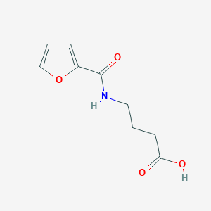 molecular formula C9H11NO4 B2578818 4-(2-Furoylamino)butanoic acid CAS No. 92799-09-2