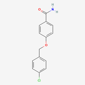 4-(4-Chlorobenzyloxy)benzamide