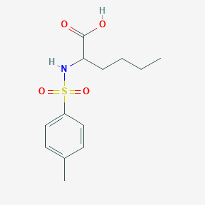 molecular formula C13H19NO4S B2578892 N-[(4-methylphenyl)sulfonyl]norleucine CAS No. 96789-87-6