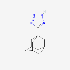 molecular formula C11H16N4 B2578927 5-Adamantan-1-yl-2H-tetrazole CAS No. 60798-89-2
