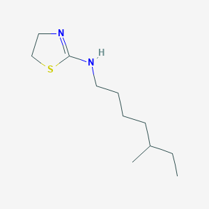 N-(5-methylheptyl)-4,5-dihydro-1,3-thiazol-2-amine