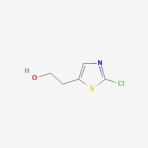 molecular formula C5H6ClNOS B2579173 2-(2-Chlorothiazol-5-yl)ethanol CAS No. 1783503-14-9