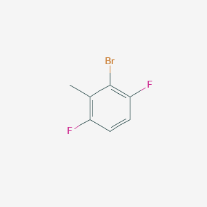 molecular formula C7H5BrF2 B2579306 2-Bromo-3,6-difluorotoluene CAS No. 1208074-75-2