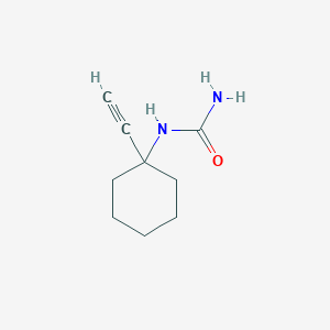 molecular formula C9H14N2O B2579525 (1-Ethynyl-cyclohexyl)-urea CAS No. 51082-30-5