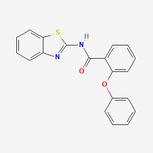 N-(1,3-benzothiazol-2-yl)-2-phenoxybenzamide