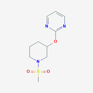 2-((1-(Methylsulfonyl)piperidin-3-yl)oxy)pyrimidine