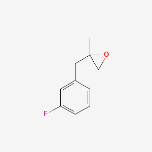2-[(3-Fluorophenyl)methyl]-2-methyloxirane