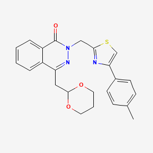 molecular formula C24H23N3O3S B2579584 Chembl4528582 CAS No. 1614225-93-2