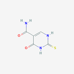 4-Hydroxy-2-sulfanylpyrimidine-5-carboxamide