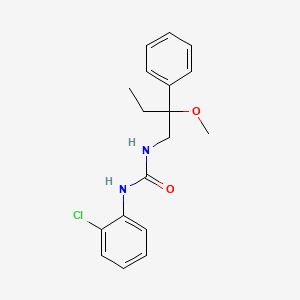 1-(2-Chlorophenyl)-3-(2-methoxy-2-phenylbutyl)urea