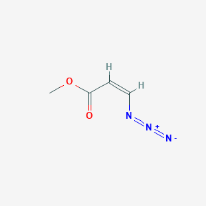 molecular formula C4H5N3O2 B2579665 methyl (Z)-3-azidoprop-2-enoate CAS No. 116270-18-9