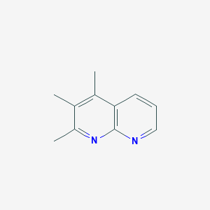 molecular formula C11H12N2 B2579678 2,3,4-三甲基-1,8-萘啶 CAS No. 2256059-99-9