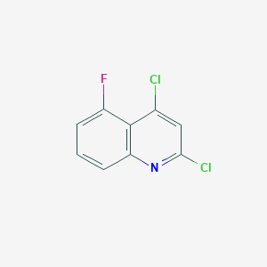 molecular formula C9H4Cl2FN B2579680 2,4-Dichloro-5-fluoroquinoline CAS No. 2092047-08-8