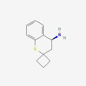 Spiro[cyclobutane-1,2'-thiochroman]-4'-amine