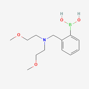 (2-((Bis(2-methoxyethyl)amino)methyl)phenyl)boronic acid