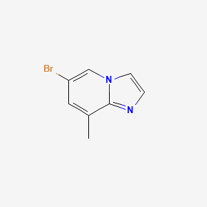 molecular formula C8H7BrN2 B2579785 6-Bromo-8-methylimidazo[1,2-a]pyridine CAS No. 217435-65-9