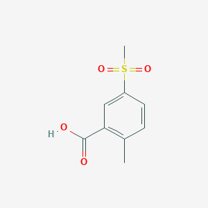 molecular formula C9H10O4S B2579801 2-Methyl-5-(methylsulfonyl)benzoic acid CAS No. 151104-37-9