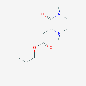 Isobutyl 2-(3-oxo-2-piperazinyl)acetate